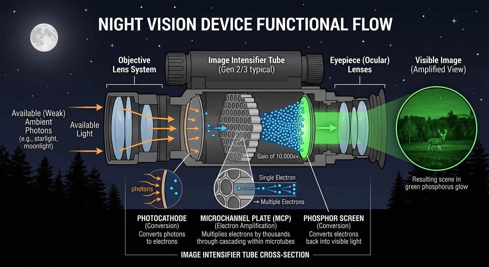 Professional Night Vision Device Professional Night Vision Device